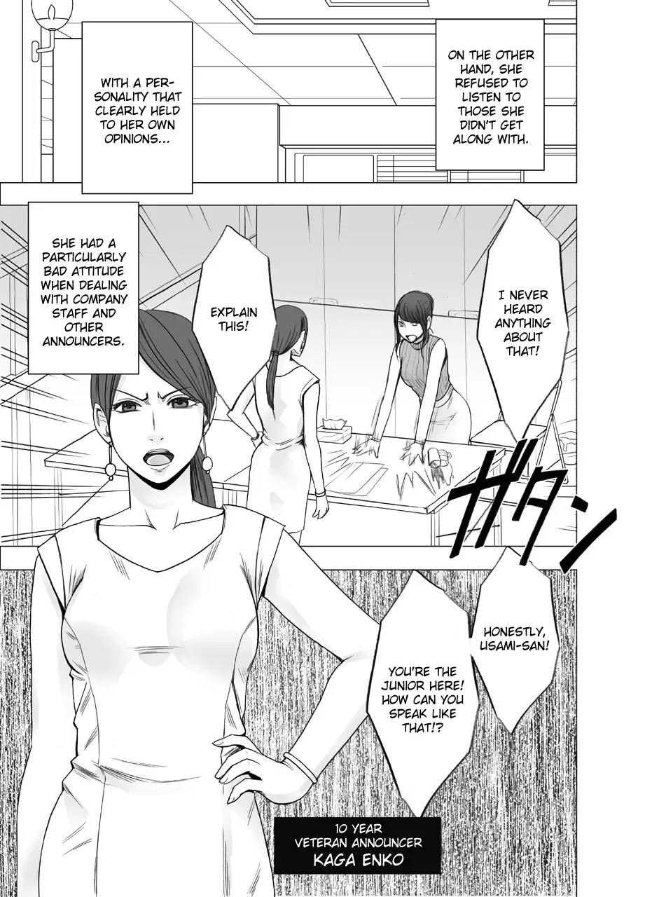 [Crimson] A Strong-willed Announcer Disgraced until She's Unable to Endure - Ch 1 Fhentai - Page 5