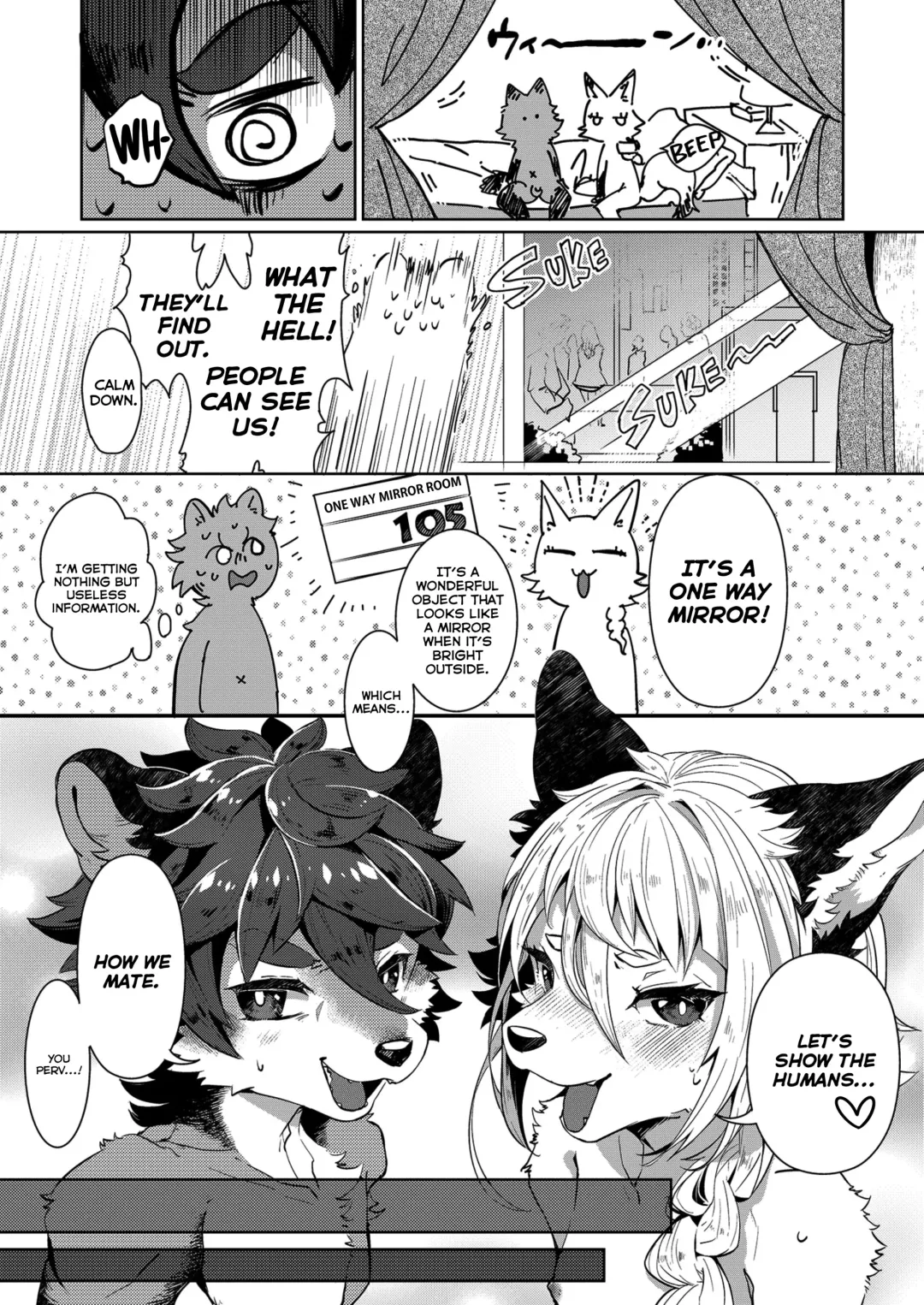 [Shiroi] Kori Muchuu San Kitsune to Tanuki no Mutsumiai Fhentai - Page 18
