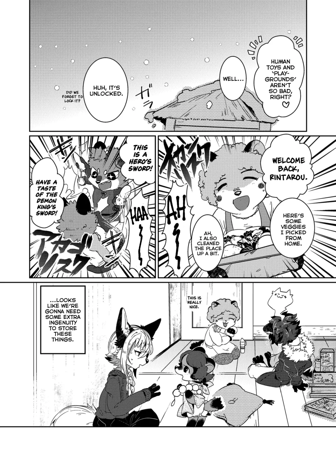 [Shiroi] Kori Muchuu San Kitsune to Tanuki no Mutsumiai Fhentai - Page 27