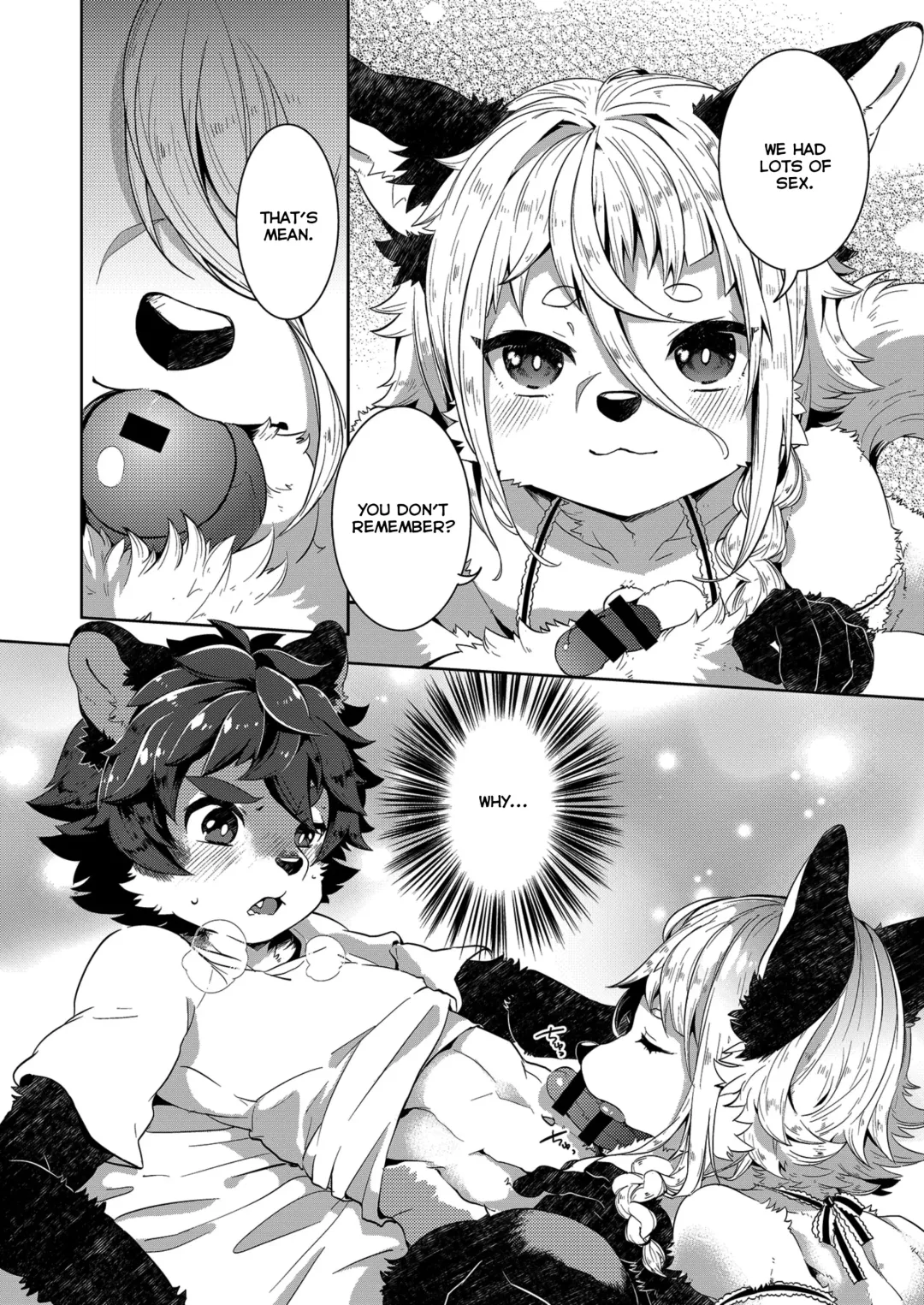 [Shiroi] Kori Muchuu San Kitsune to Tanuki no Mutsumiai Fhentai - Page 9