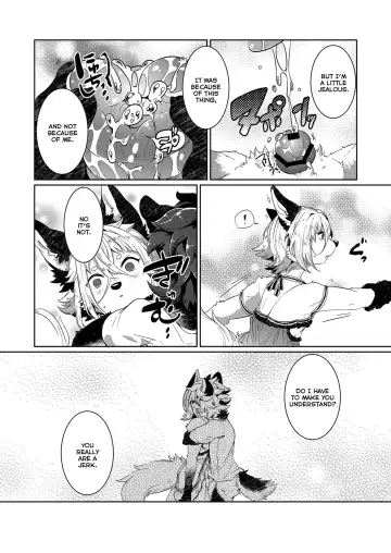 [Shiroi] Kori Muchuu San Kitsune to Tanuki no Mutsumiai Fhentai - Page 13