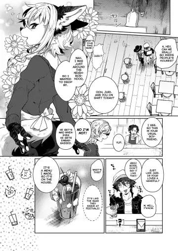 [Shiroi] Kori Muchuu San Kitsune to Tanuki no Mutsumiai Fhentai - Page 4