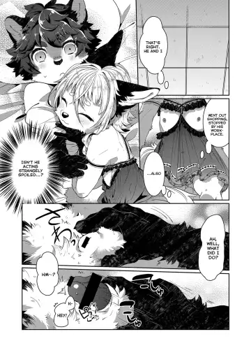[Shiroi] Kori Muchuu San Kitsune to Tanuki no Mutsumiai Fhentai - Page 8