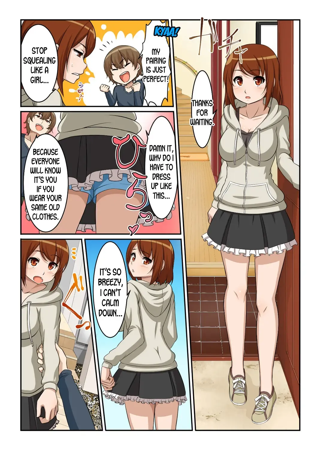 Nyotamen! ~Nyotaika Shita Ore wa Aniki no Kanojo!~ 2 | Nyotamen! ~I've turned into a girl and became my brother's girlfriend!~ 2 Fhentai - Page 11