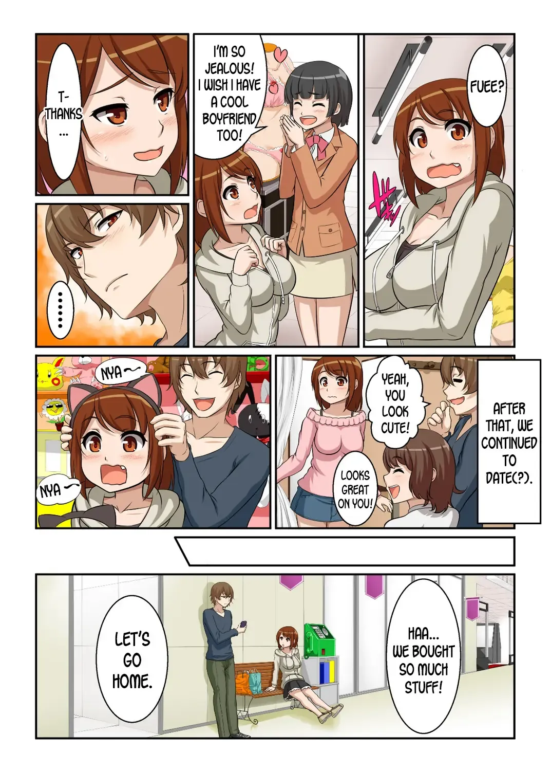 Nyotamen! ~Nyotaika Shita Ore wa Aniki no Kanojo!~ 2 | Nyotamen! ~I've turned into a girl and became my brother's girlfriend!~ 2 Fhentai - Page 14
