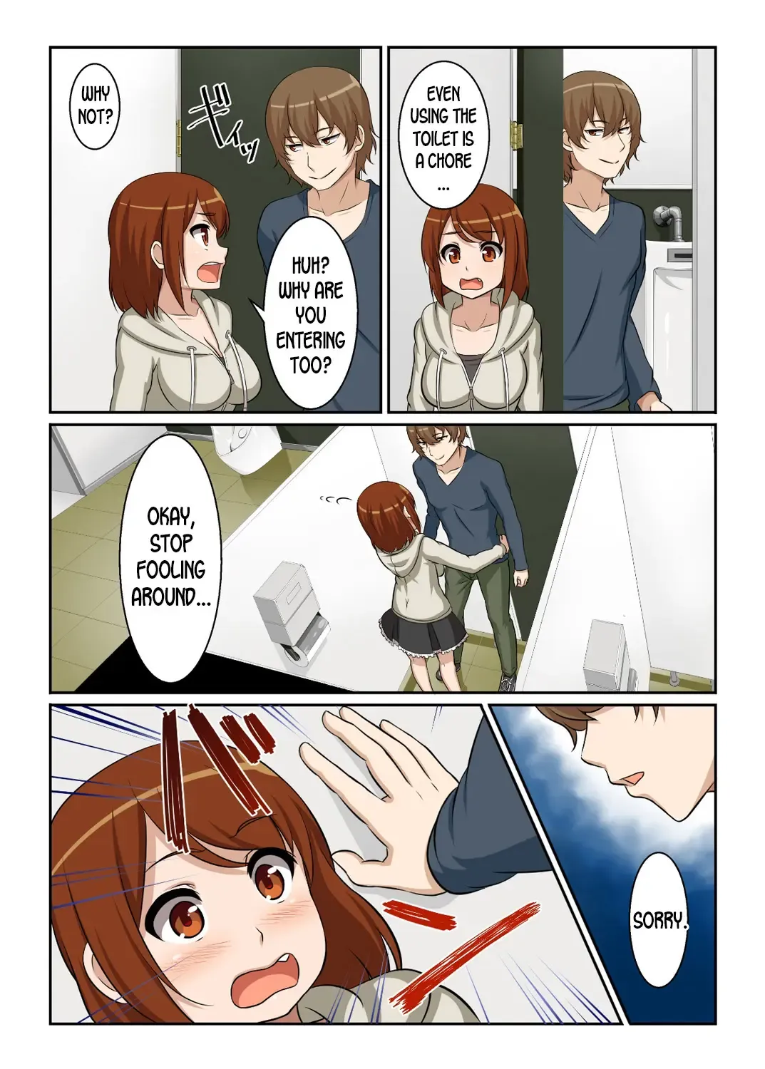 Nyotamen! ~Nyotaika Shita Ore wa Aniki no Kanojo!~ 2 | Nyotamen! ~I've turned into a girl and became my brother's girlfriend!~ 2 Fhentai - Page 18