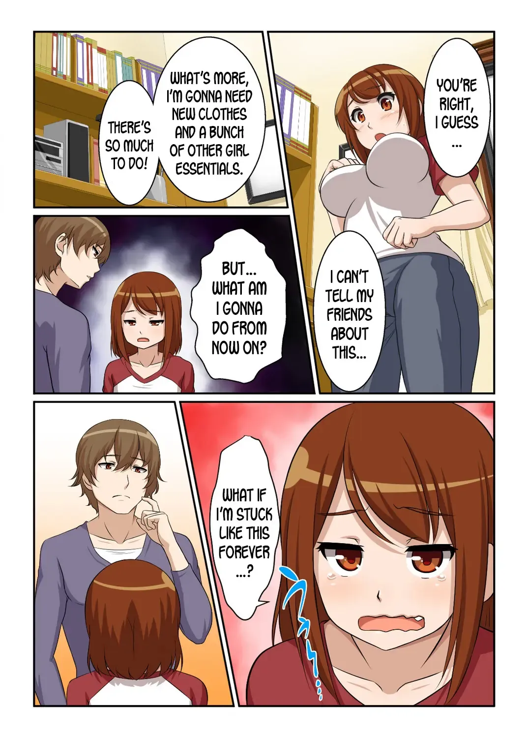 Nyotamen! ~Nyotaika Shita Ore wa Aniki no Kanojo!~ 2 | Nyotamen! ~I've turned into a girl and became my brother's girlfriend!~ 2 Fhentai - Page 7