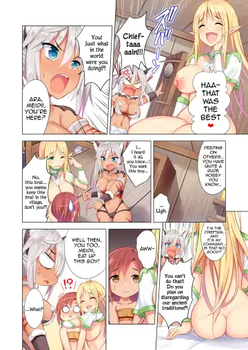 [Aburi Saamon Maru] Sukebe Amazoness to Torawareta Boku | I was Caught by Lewd Amazons Fhentai - Page 22