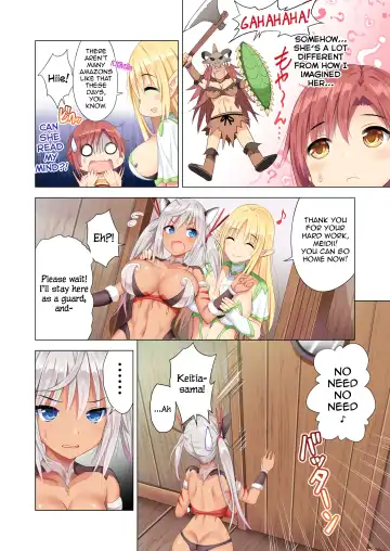 [Aburi Saamon Maru] Sukebe Amazoness to Torawareta Boku | I was Caught by Lewd Amazons Fhentai - Page 6
