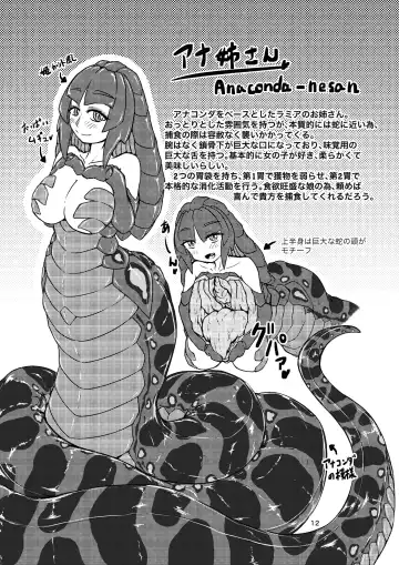 Vore Lami ~Lamia OC Vore Collaboration Magazine~ Fhentai - Page 11