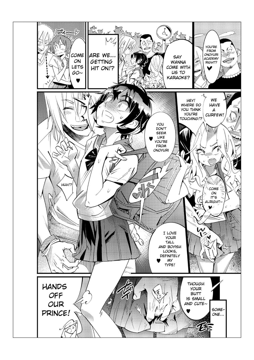 [Kishinosato Satoshi] Danshi dake ga Kayoeru Joshikou Onoyuri Gakuen Chapters 2-5 Fhentai - Page 33