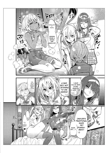 [Kishinosato Satoshi] Danshi dake ga Kayoeru Joshikou Onoyuri Gakuen Chapters 2-5 Fhentai - Page 4