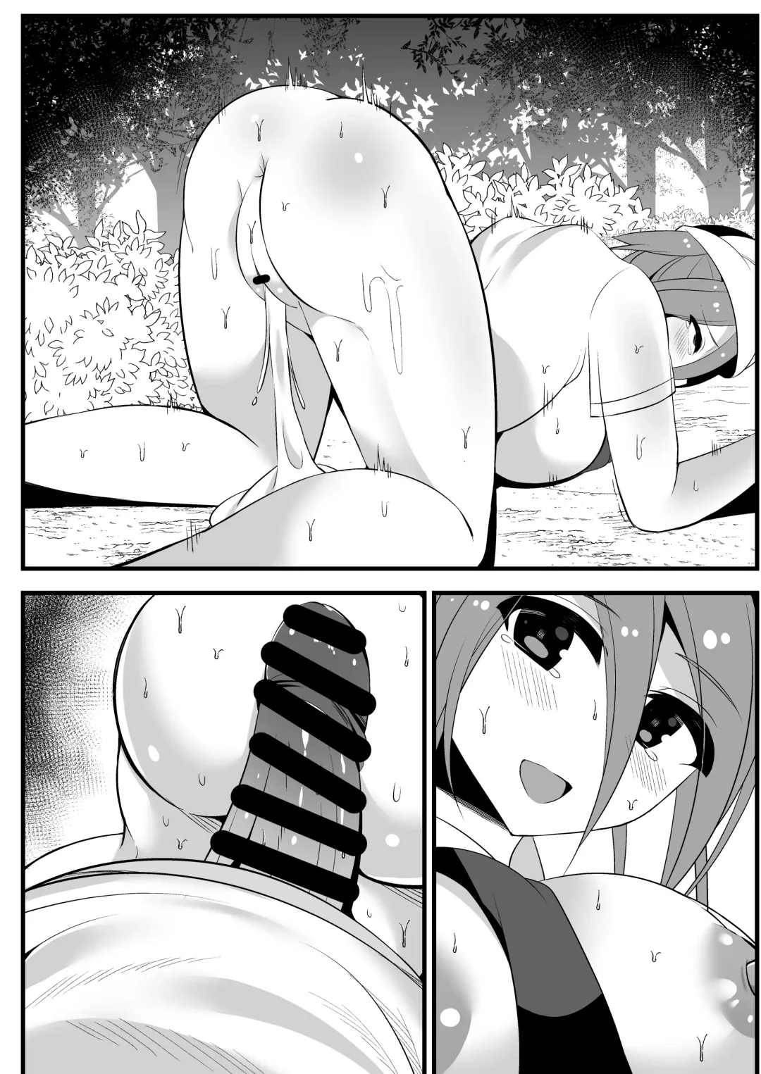 [Rokuromi] Ninki JS Haishinsha ga Natsuyasumi ni Zenkoku Mawatte Kakuchi no Oji-san-tachi to Hard na Sex Shinagara Live Haishin Yatte Mita Fhentai - Page 52