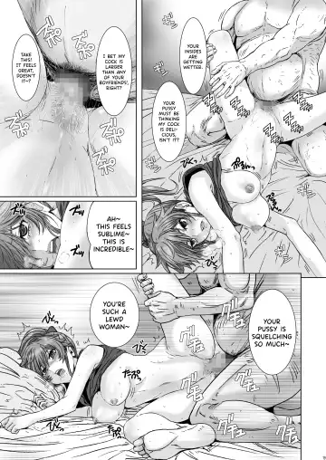 [Kenzaki Mikuri - Nanno Koto] Kuso Haratatsu Tonari no Yariman Yankee o Saiminjutsu de Saikoukyuu Onaho ni Suru Fhentai - Page 19