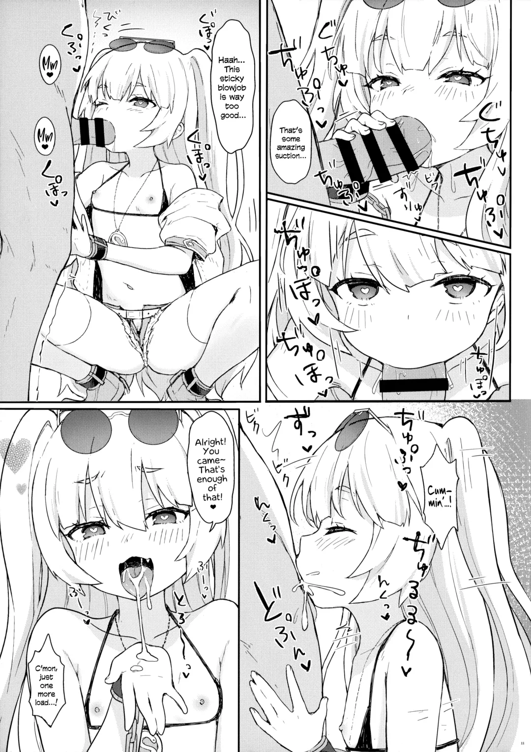 [Momosawa] Bache ni Bacchiri Omakase! | Leave Everything To Bache! Fhentai - Page 12