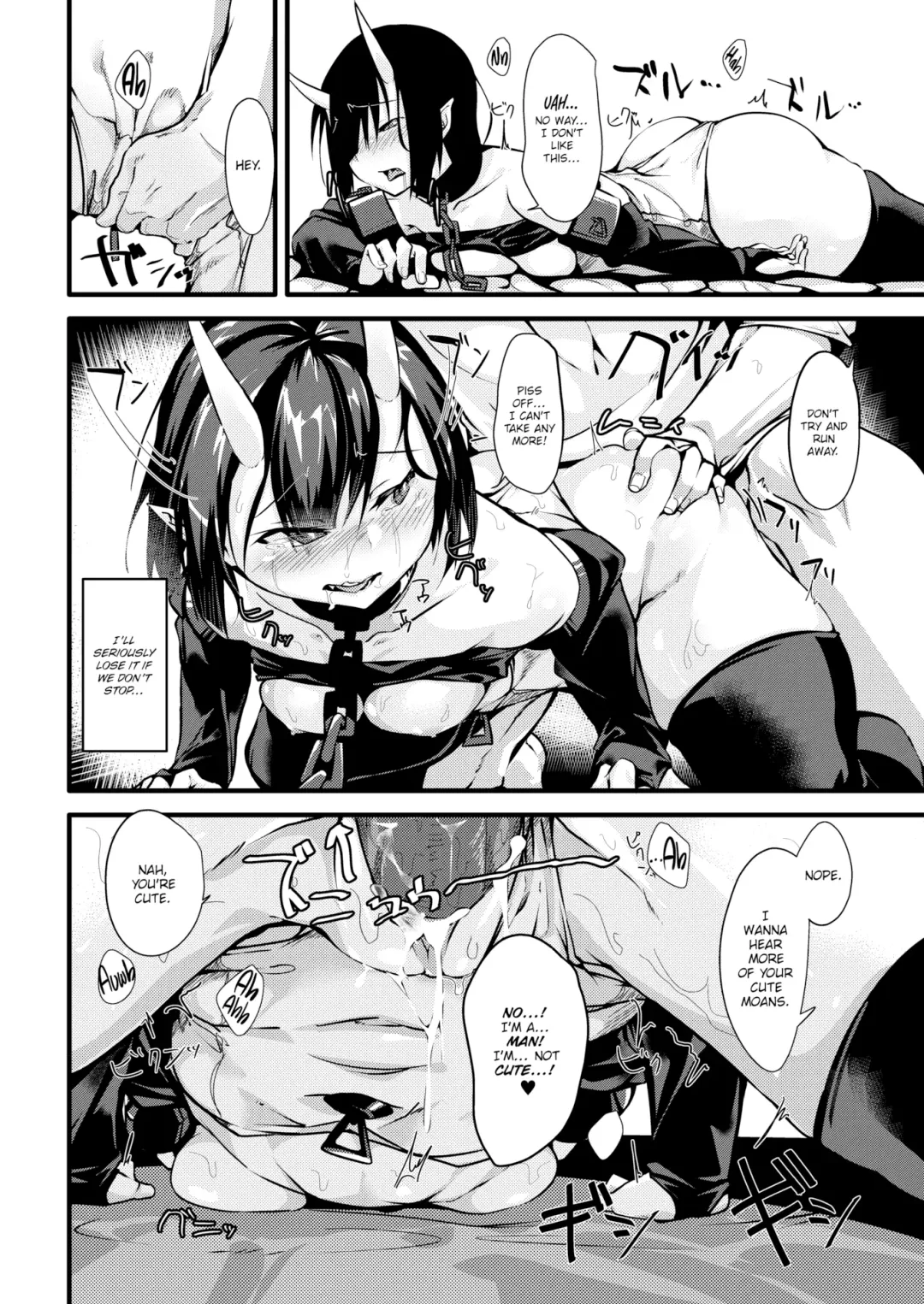 [Uno Ryoku] Mio TS Dorei Oni | Transgressed Slave Oni Fhentai - Page 27