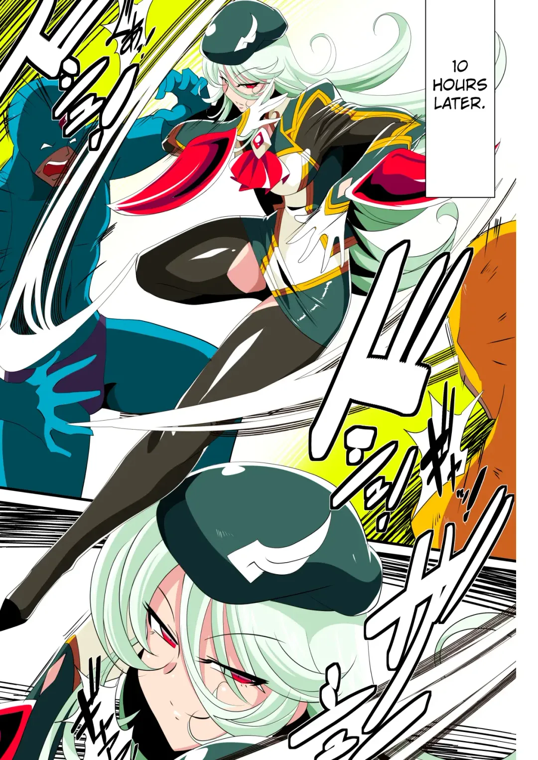 Heroine Harassment Shirogane no Anbarerl Hen Hitojichi o Torarete Nasu Subenaku Dosukebe Hero ni Kegasareru Aku no Onna Kanbu Fhentai - Page 7