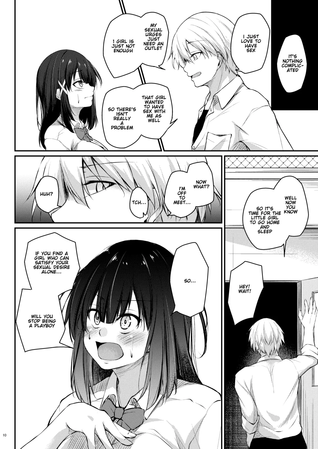 [Oriue Wato] Kouhai Fuukiiin ni Yoru Furyou Senpai no Otoshikata | How to rehabilitate a bad senior by a junior discipline committee member Fhentai - Page 10