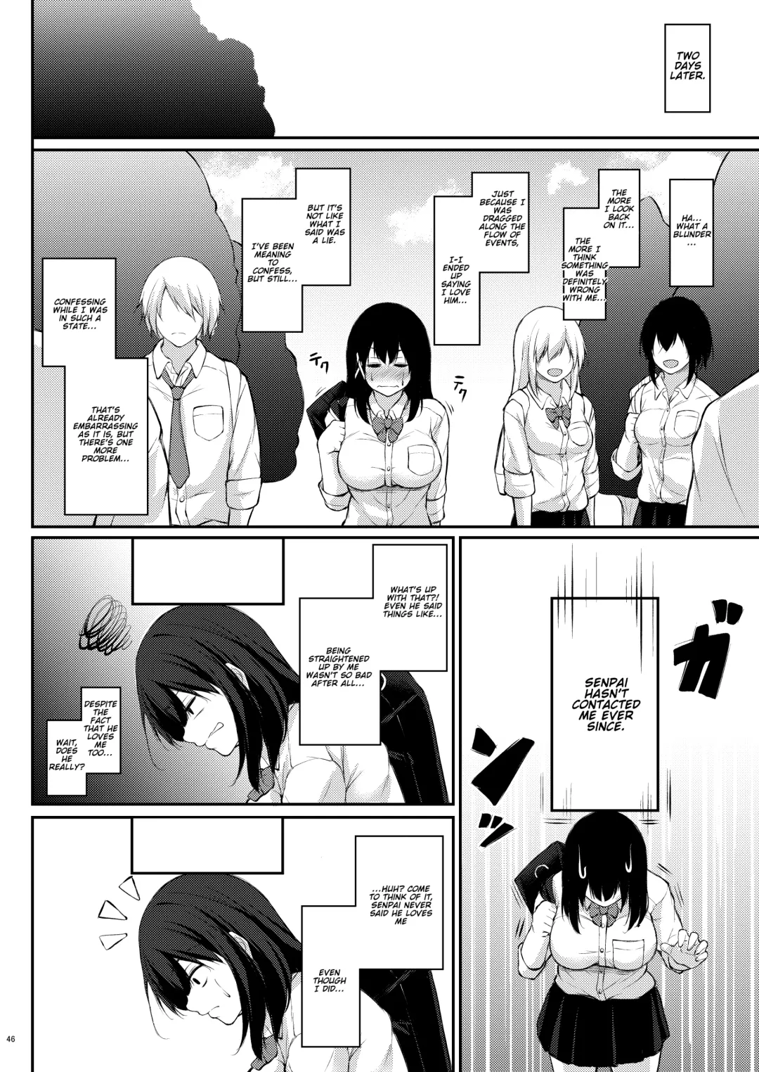 [Oriue Wato] Kouhai Fuukiiin ni Yoru Furyou Senpai no Otoshikata | How to rehabilitate a bad senior by a junior discipline committee member Fhentai - Page 46