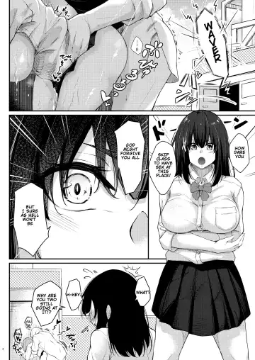 [Oriue Wato] Kouhai Fuukiiin ni Yoru Furyou Senpai no Otoshikata | How to rehabilitate a bad senior by a junior discipline committee member Fhentai - Page 4