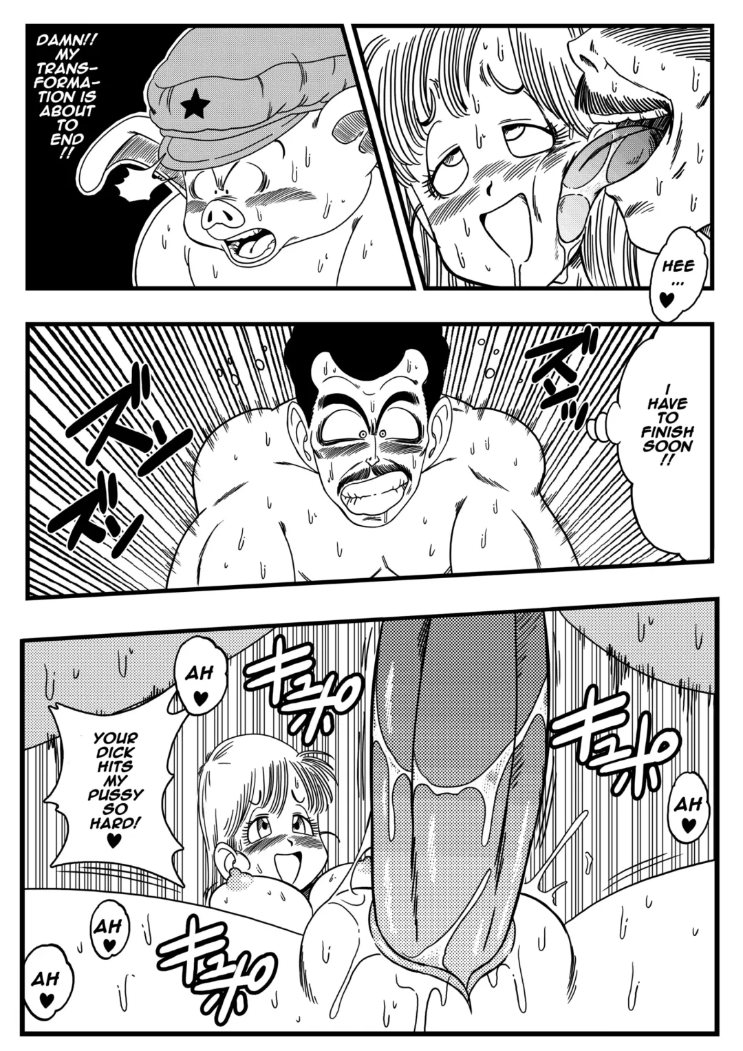 [Yamamoto] Oolong Cheats on Bulma (decensored) Fhentai - Page 13