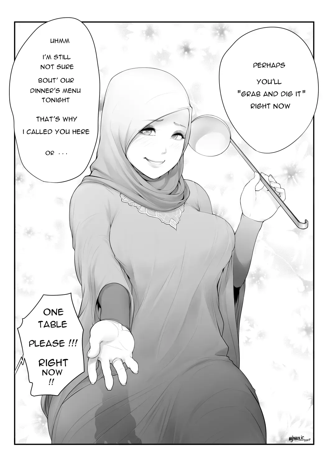 [Hijabolic] Can you help me with dinner tonight? Fhentai - Page 3
