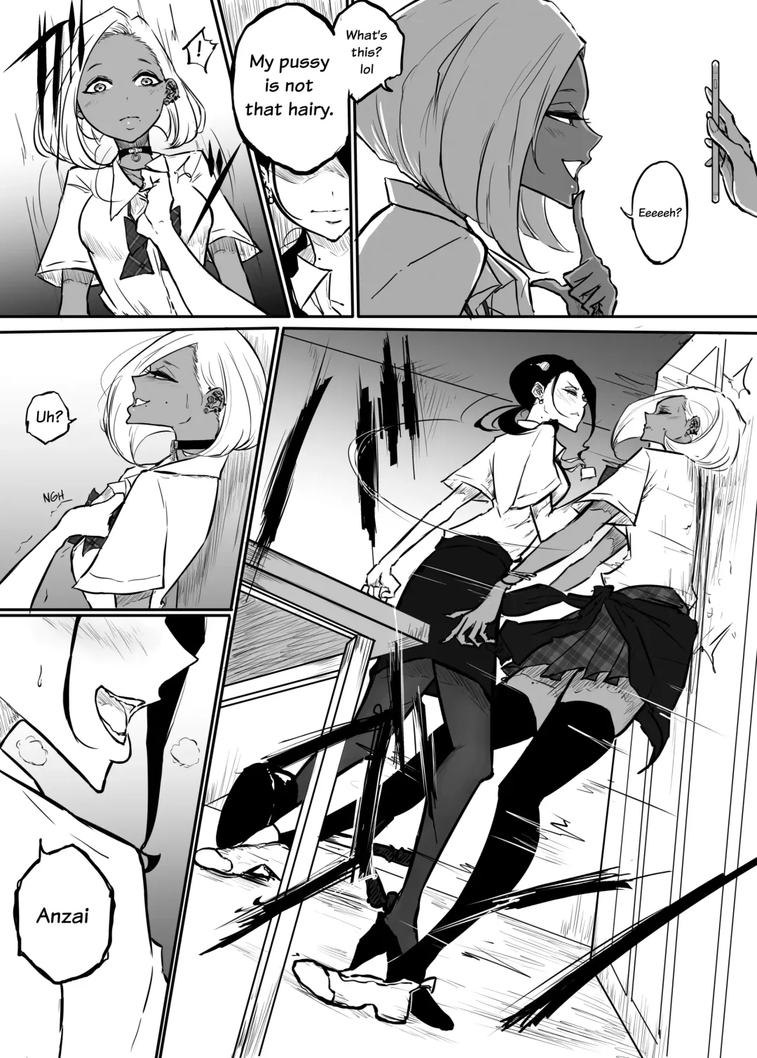 [Pandacorya] Sparta Sensei ga Oshiego no Bitch Gal ni Ecchi na Koto Sareru Hanashi | The Story of a Strict Teacher Who Got Fucked by Her Gyaru Bitch Student Fhentai - Page 5