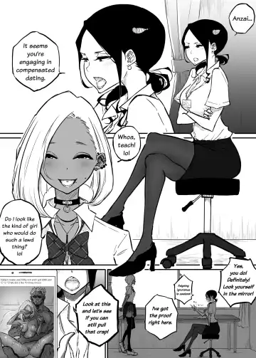 [Pandacorya] Sparta Sensei ga Oshiego no Bitch Gal ni Ecchi na Koto Sareru Hanashi | The Story of a Strict Teacher Who Got Fucked by Her Gyaru Bitch Student Fhentai - Page 4