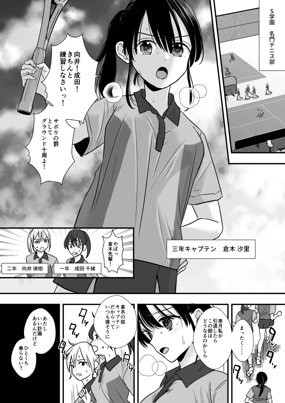 [Minakami Riku] Tennis-bu no Senpai Ijime Fhentai - Page 2