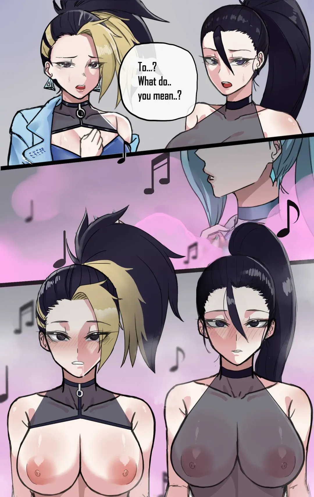 [Chihel] - Behind the scenes of K/DA Fhentai - Page 5