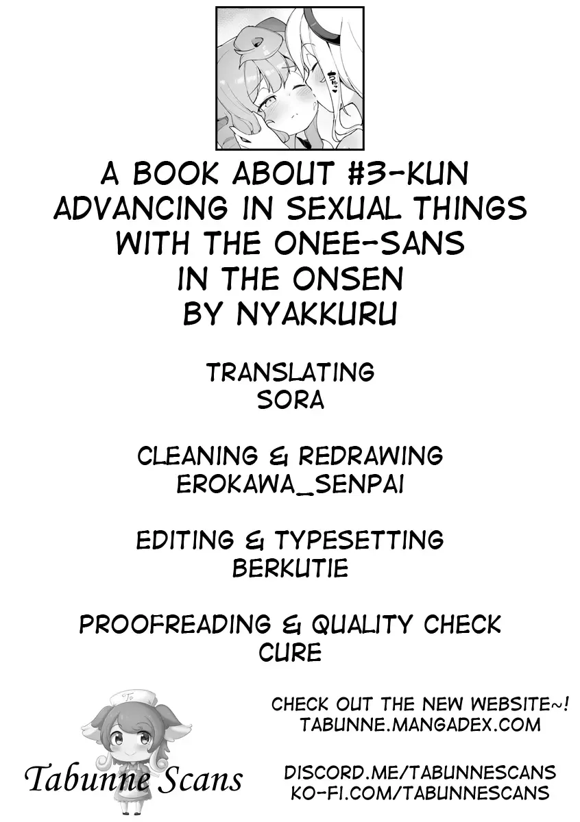 [Nyakkuru] Onsen de 3-gou-kun ga Onee-san-tachi to Seiteki ni Hakadorimakuru Hon | A Book About #3-kun Advancing in Sexual Things with the Onee-sans in the Onsen Fhentai - Page 12