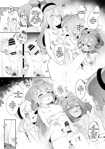 [Nyakkuru] Onsen de 3-gou-kun ga Onee-san-tachi to Seiteki ni Hakadorimakuru Hon | A Book About #3-kun Advancing in Sexual Things with the Onee-sans in the Onsen Fhentai.net - Page 7