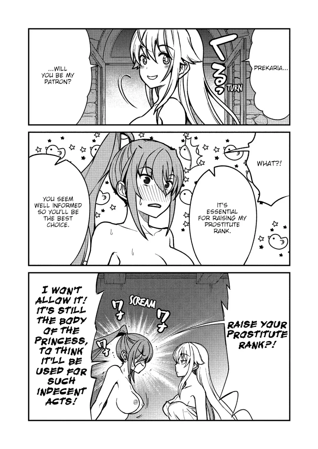 [Hinaki] Kukkorose no Himekishi to nari, Yuri Shoukan de Hataraku koto ni Narimashita. 2 | Becoming Princess Knight and Working at Yuri Brothel 2 Fhentai - Page 22