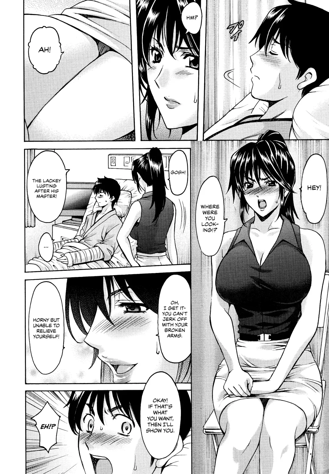 [Hoshino Ryuichi] Oshikake Byouin Kijouika | Gatecrash Hospital Cowgirl Sex Ward Ch. 1 Fhentai - Page 6