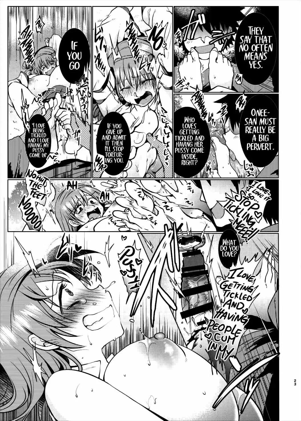 [Mori Guruta] Kusuguri Ryoujoku Sanae-san | Tickle Assault Sanae-san Fhentai.net - Page 22