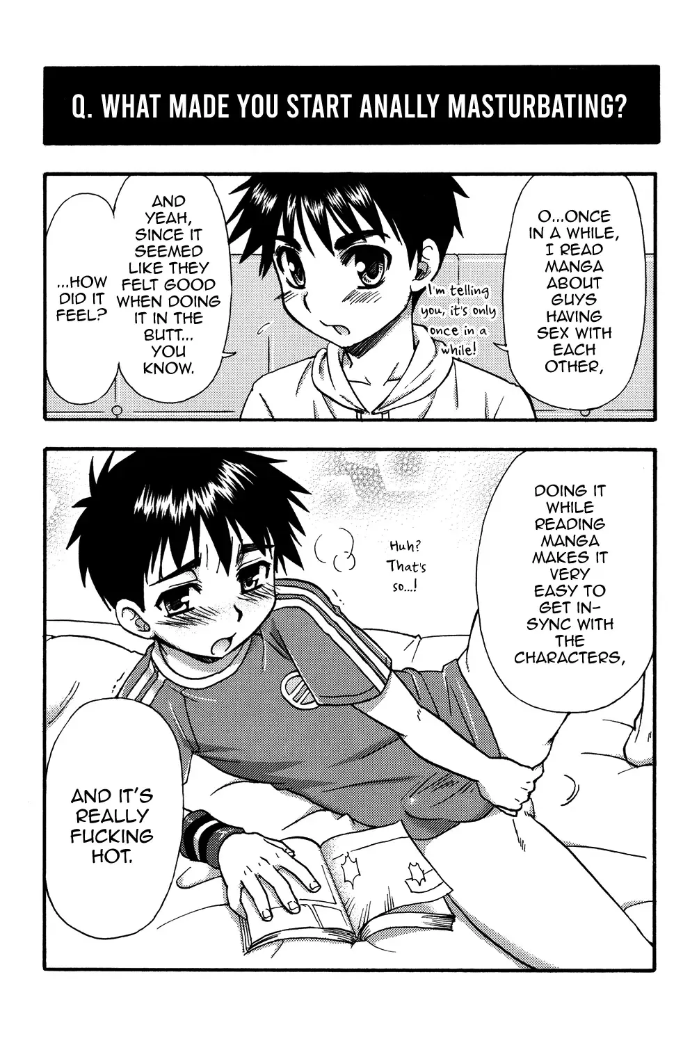 [Abu Hyaku - Kasukabe Akira - Nemunemu] Hitori de Dekirumon ~ Otokonoko no Tame no Ananie Nyuumon ~ | You Can Do It Alone! ~ Introduction to Anal Masturbation For Boys ~ Fhentai - Page 13