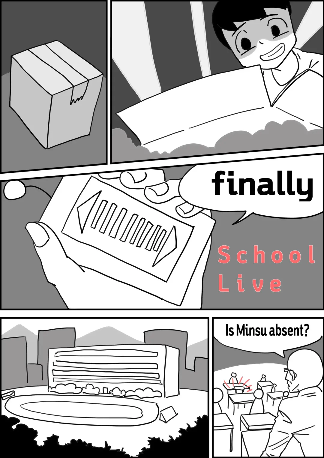 [Inside] School live Fhentai.net - Page 1