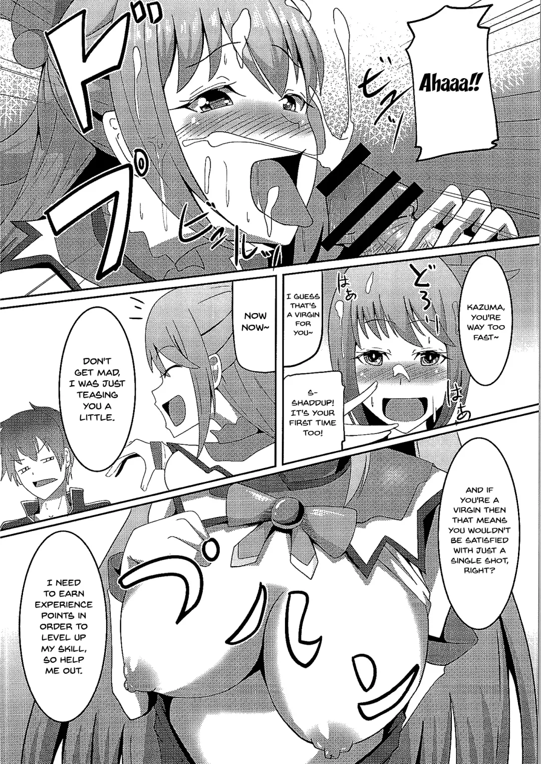[Ami] Kono Subarashii Damegami to Mahoutsukai to Seikishi to!! | God's Blessing On This Wonderful Failed Goddess, Sorceress, And Holy Knight!! Fhentai - Page 5