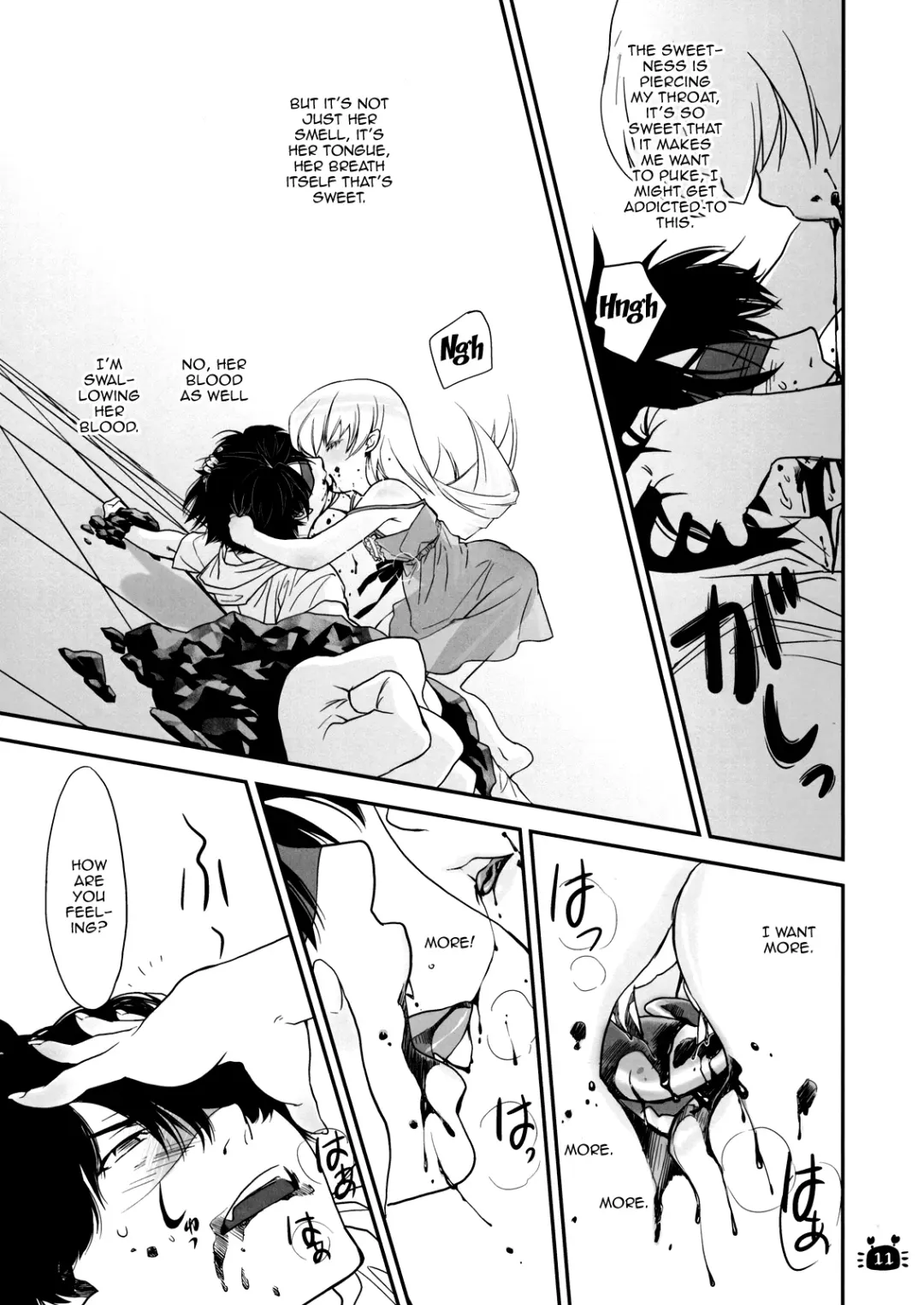[Akutagawa Manbou] Hitagi Vamps Zenpen | Hitagi Vamps First Part Fhentai - Page 8