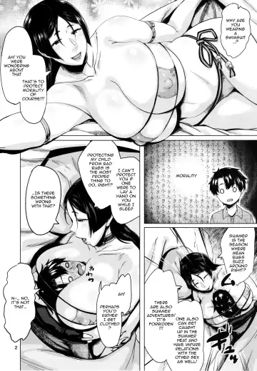 [Jitsuma] Natsu no Haha ni Goyoujin | Taking Care Of A Mother In Summer Fhentai - Page 3