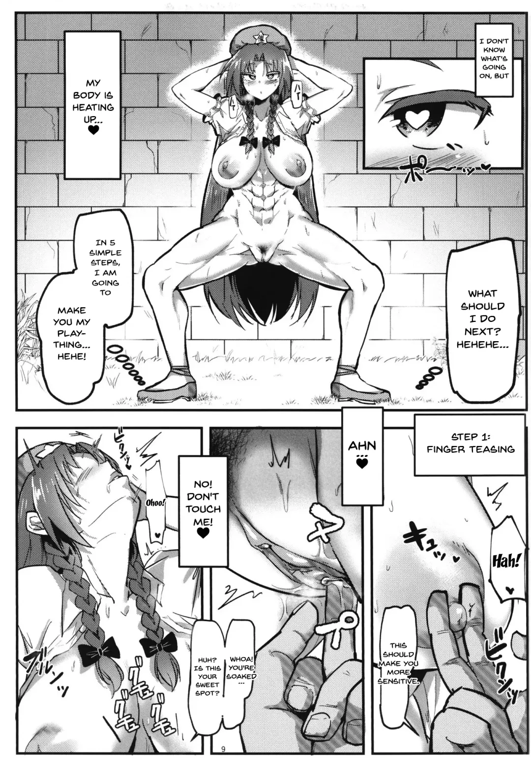 [Hasunoue Baitsu] Saimin!! Chuuka Monban Musume ni Ganimata Acme Fhentai.net - Page 8