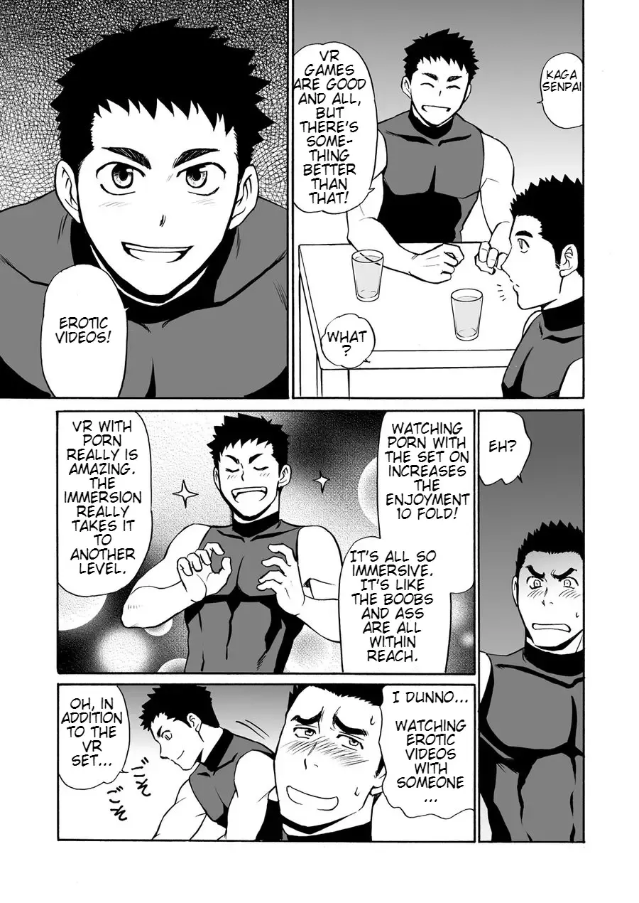 [Hinata Yagaki - Yuuki] Yakyuubu no Senpai ni VR de Giji SEX Sasete Mita Fhentai - Page 6