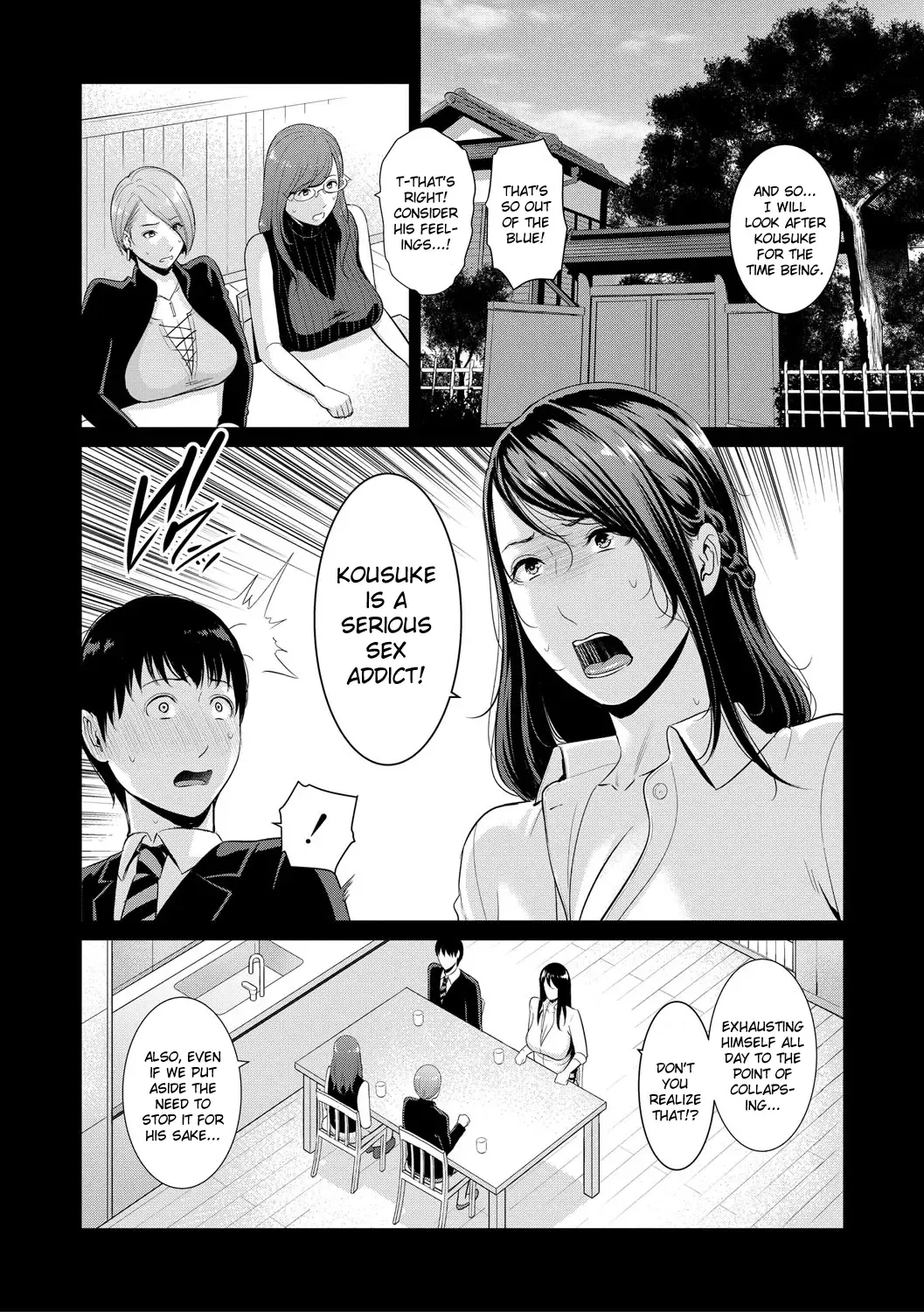 [Gonza] Boku dake no Inbo-tachi | My Three Horny Moms Fhentai - Page 107