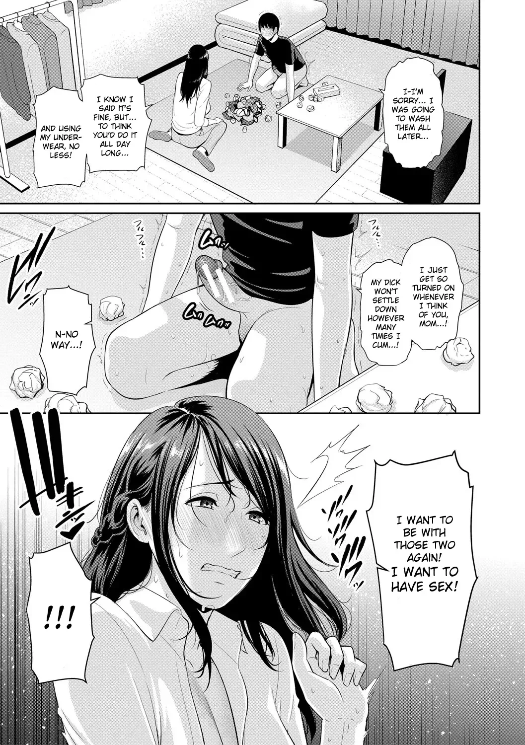 [Gonza] Boku dake no Inbo-tachi | My Three Horny Moms Fhentai - Page 114