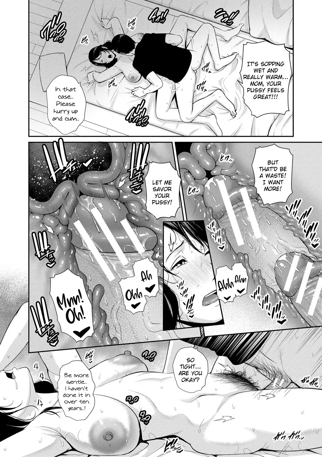 [Gonza] Boku dake no Inbo-tachi | My Three Horny Moms Fhentai - Page 153