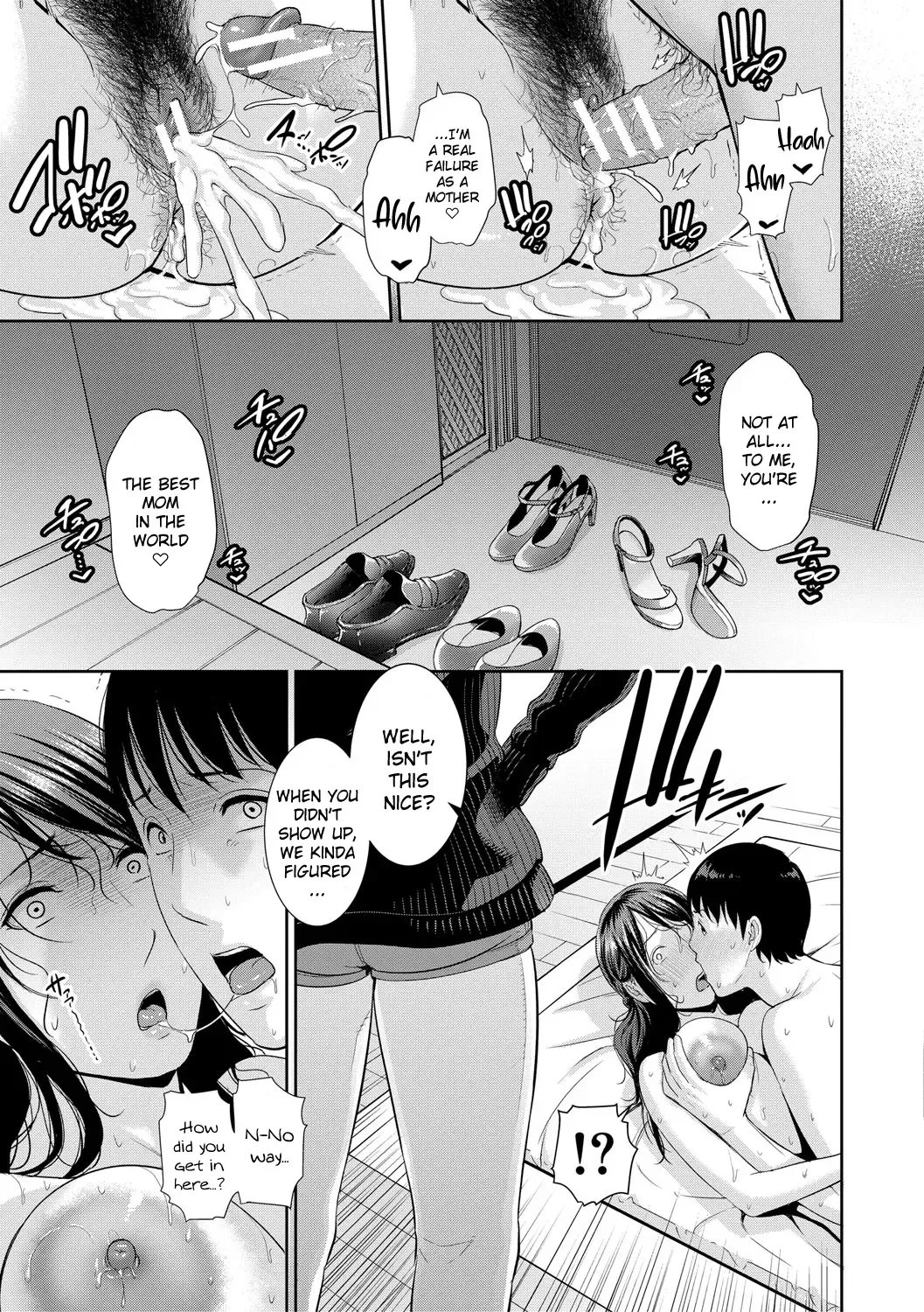 [Gonza] Boku dake no Inbo-tachi | My Three Horny Moms Fhentai - Page 174