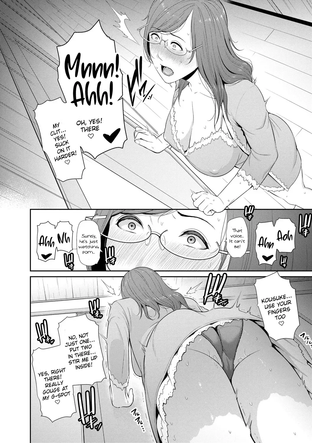 [Gonza] Boku dake no Inbo-tachi | My Three Horny Moms Fhentai - Page 37