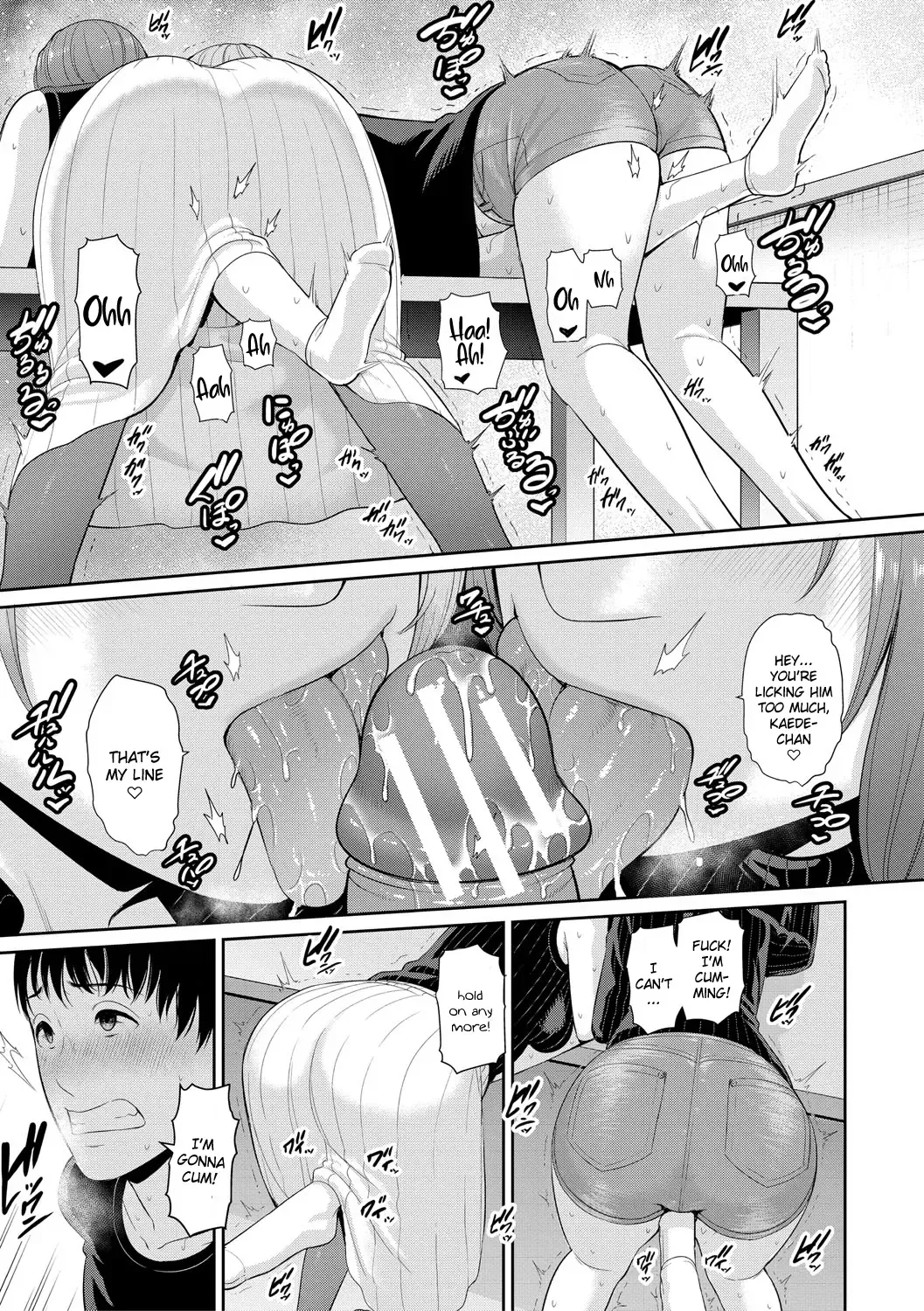 [Gonza] Boku dake no Inbo-tachi | My Three Horny Moms Fhentai - Page 84