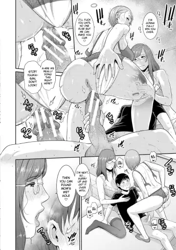 [Gonza] Boku dake no Inbo-tachi | My Three Horny Moms Fhentai - Page 87