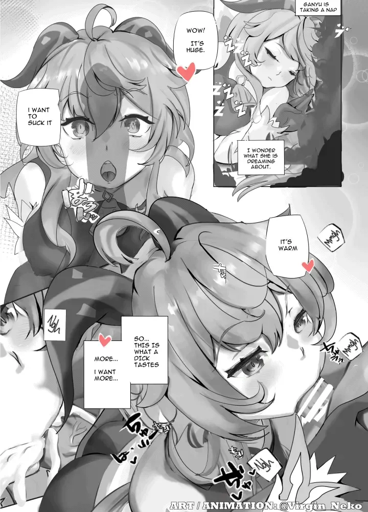 Read [Nekone] Ganyu's Sweet Dream - Fhentai.net